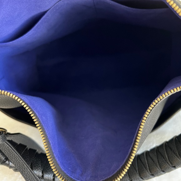 AUTHENTIC Louis Vuitton Black Empreinte Maida Hobo. M45522 - Picture 9 of 9